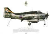 No 8, Gannet AEW.3, 849 Sqn, HMS Ark Royal. [The "Real Ark Royal"]